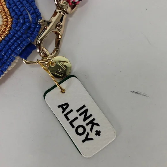 NWT INK + ALLOY LEILA SARDINE SEED BEAD CLUTCH  CROSSBODY BAG PURSE - Picture 14 of 16